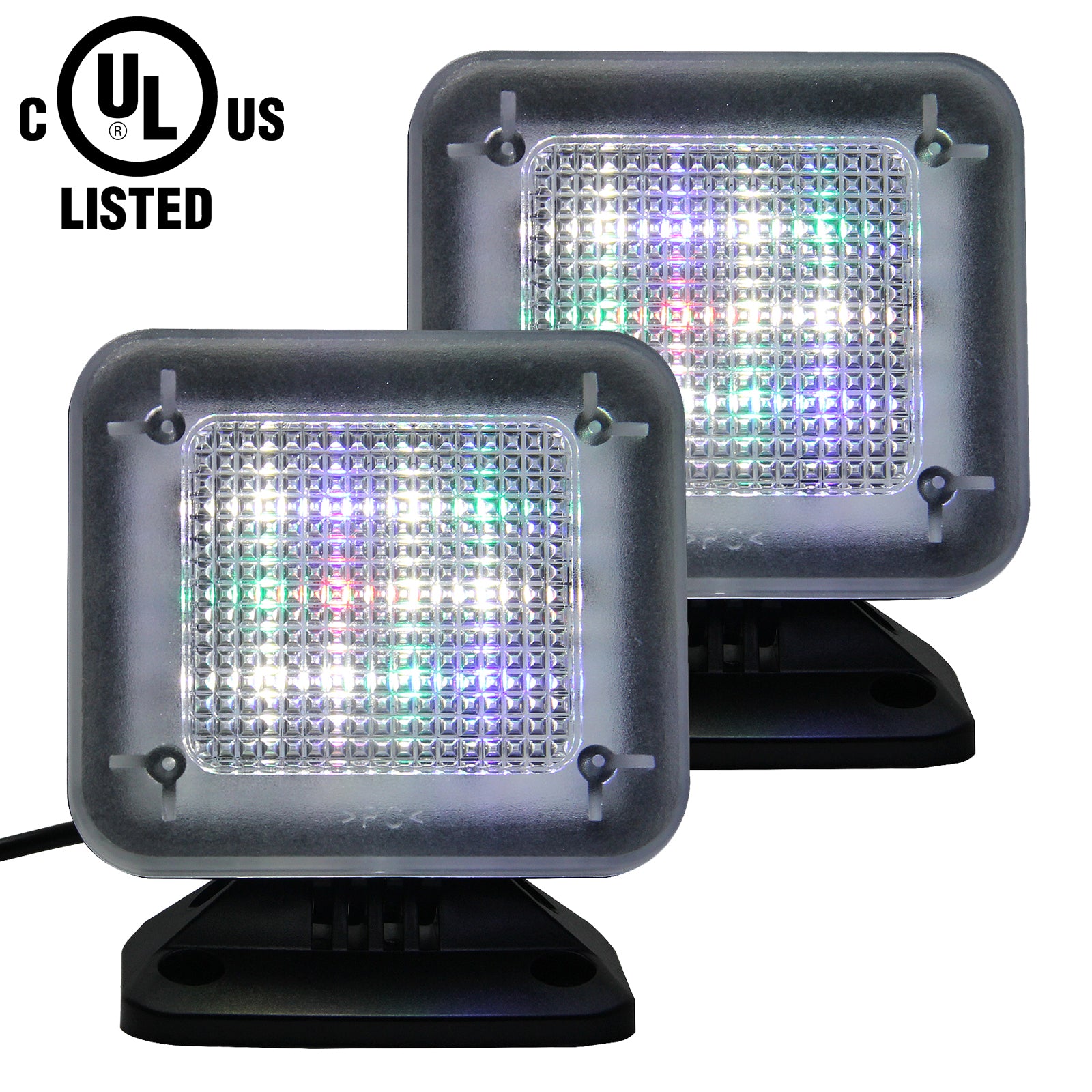 UL Certified Indoor Fake TV Simulator with Extra Bright LED Light & Timer - Perfect for Home Security & Vacation Protection