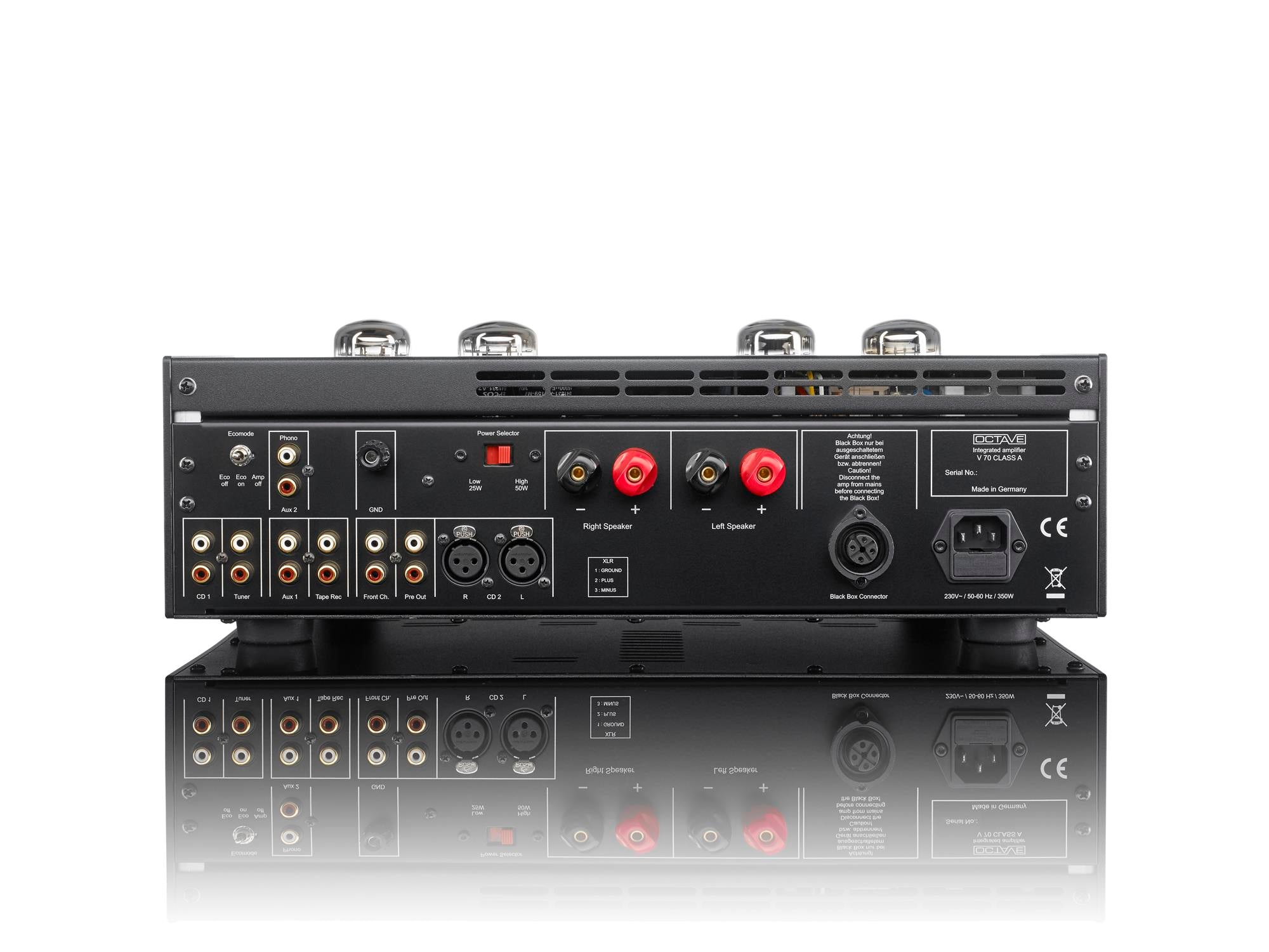 Octave V70 Class A Tube Integrated Amplifier - High-End Audio Amplifier for Home Stereo & Hi-Fi Systems - Perfect for Audiophiles & Music Lovers