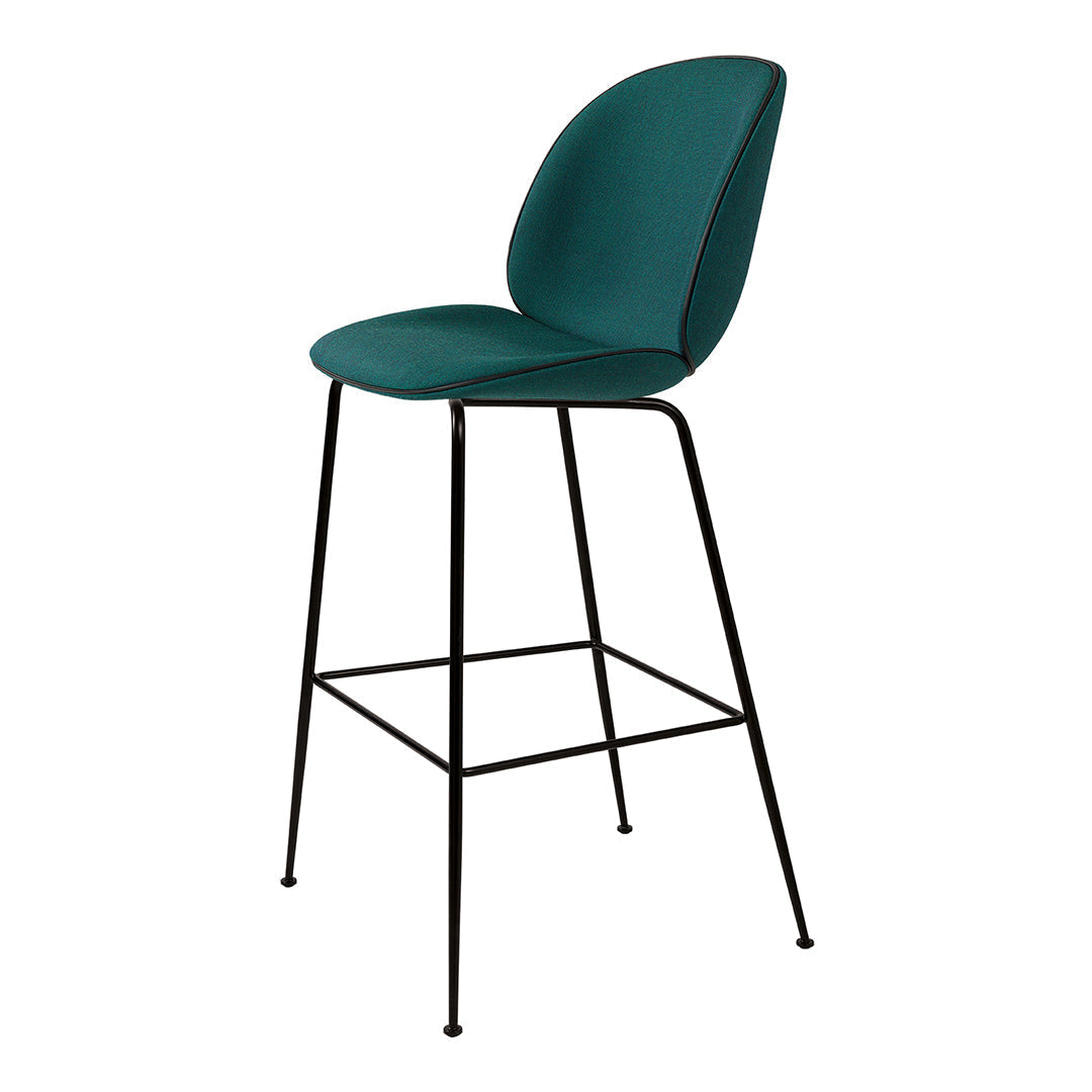 Beetle Counter Chair - Fully Upholstered Bar Stool for Kitchen Island, Breakfast Nook & Home Bar | Modern Dining Seat with Comfortable Cushioning