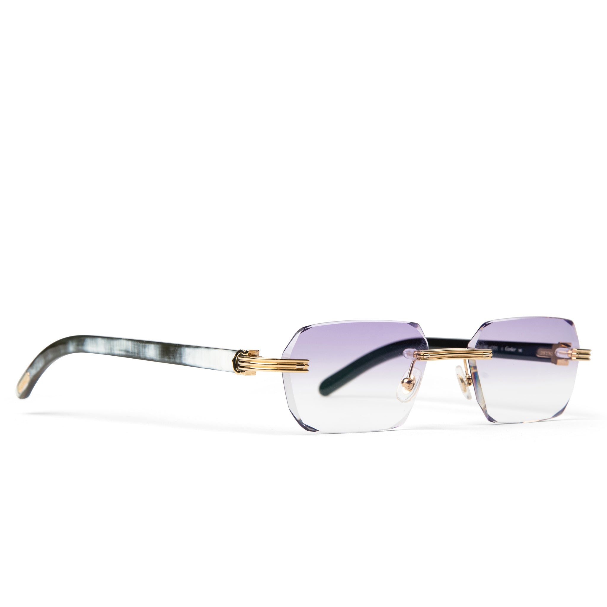 Cartier CT0286O 003 Premiere De Cartier Rimless Sunglasses for Women - Luxury Designer Eyewear for Fashion & Outdoor Activities