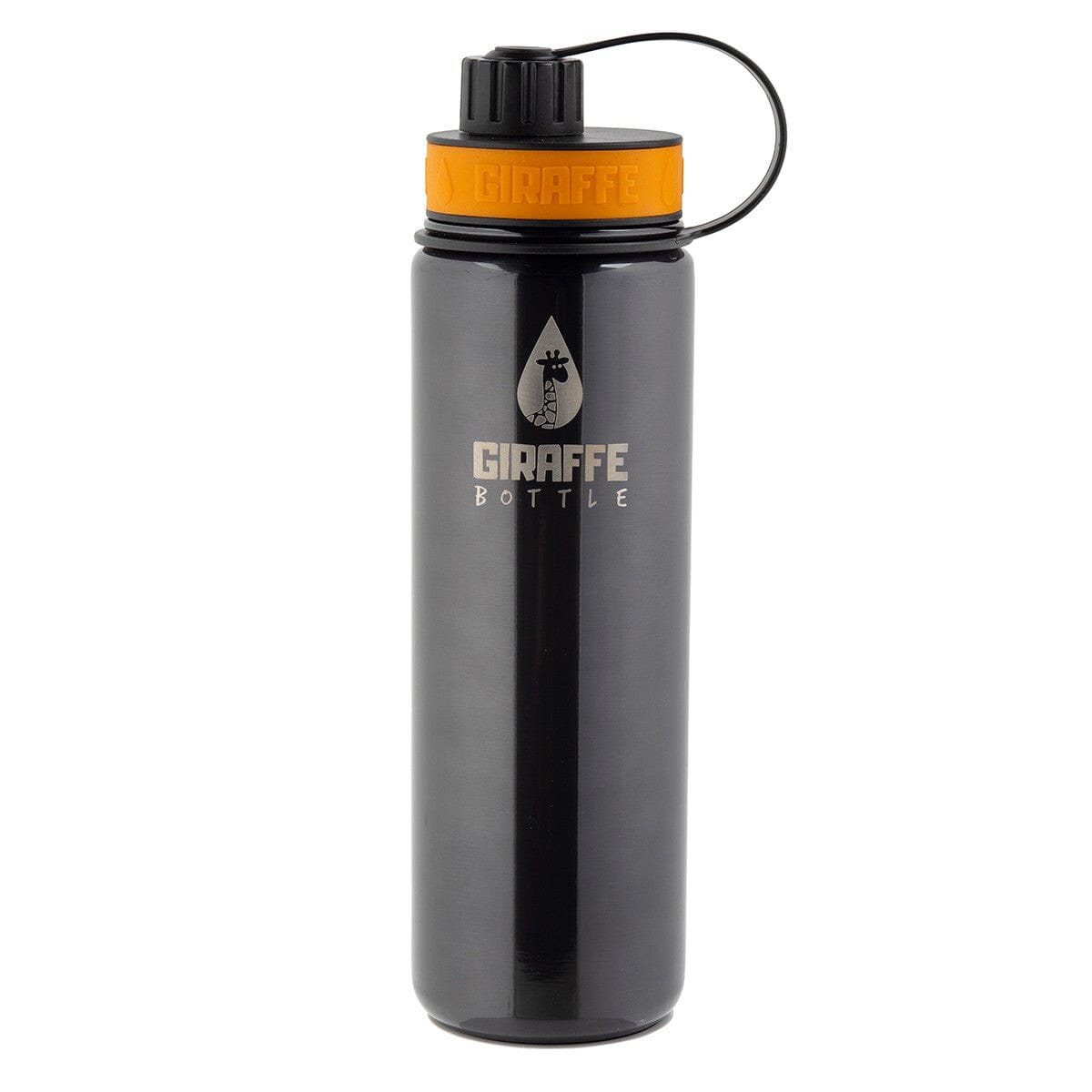 Premium 24oz Stainless Steel Water Bottle with Giraffe Design - Leak Proof & Insulated for Hot & Cold Drinks - Perfect for Hiking, Gym, School & Outdoor Activities
