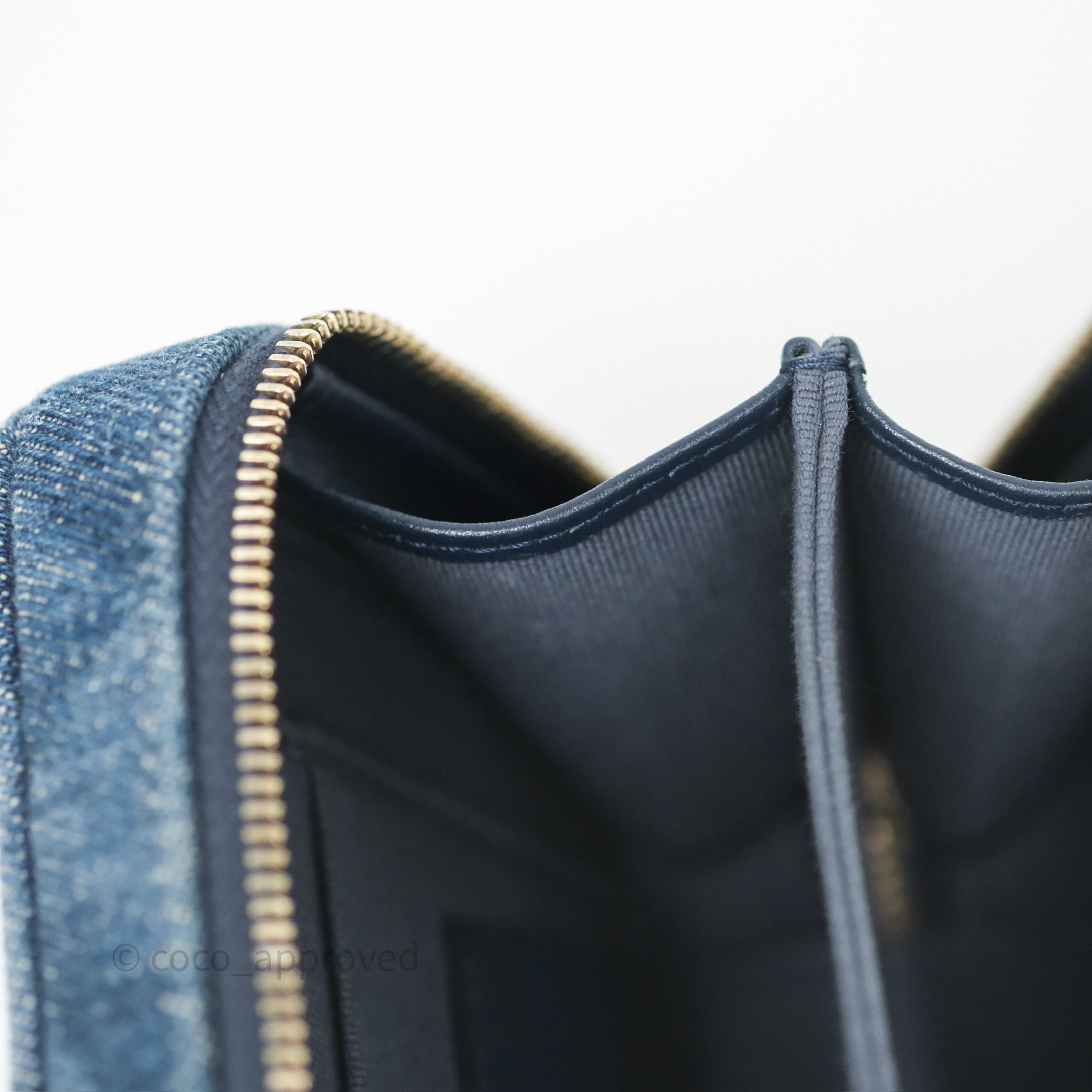 Chanel Quilted Denim Camera Bag with Gold Hardware - Perfect for Everyday Use & Special Occasions
