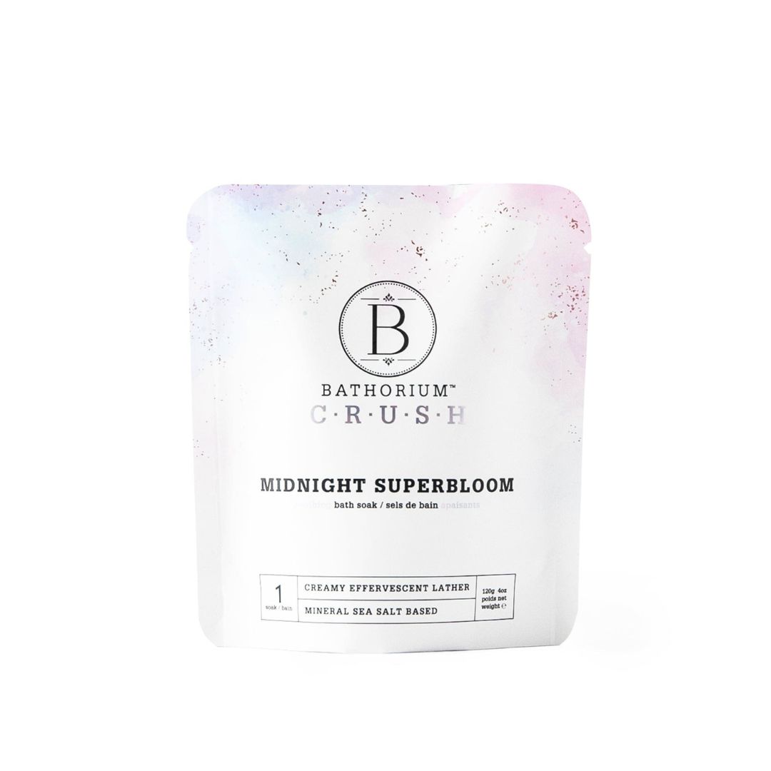 Midnight Superbloom Crush Bath Soak - Relaxing Floral Scented Bath Salts for Stress Relief & Self Care - Perfect for Spa Nights & Gift Giving