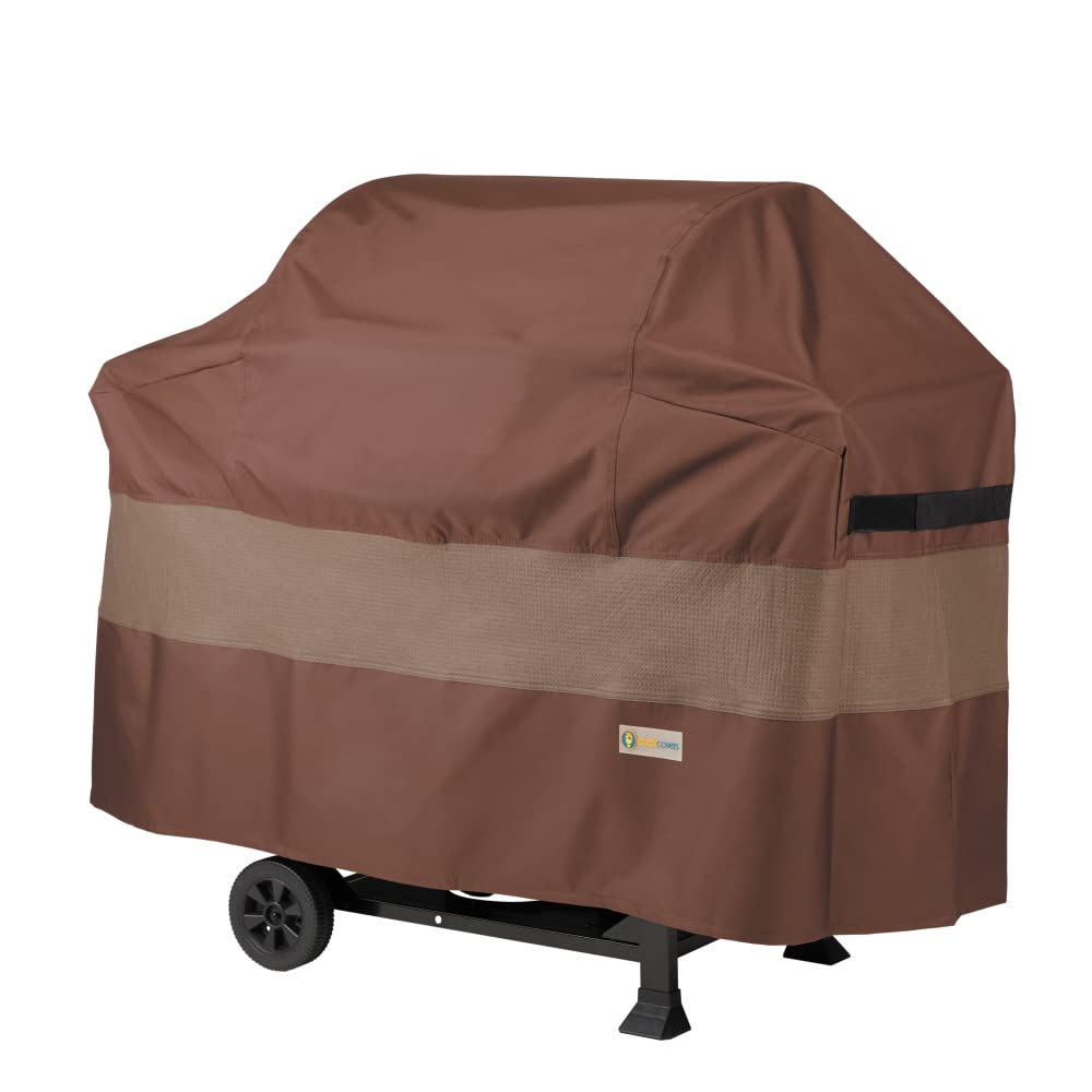 Duck Covers Ultimate Waterproof BBQ Grill Cover 42 x 16 x 44 Inch - Heavy Duty Outdoor Grill Protection for Weber, Char-Broil, and More