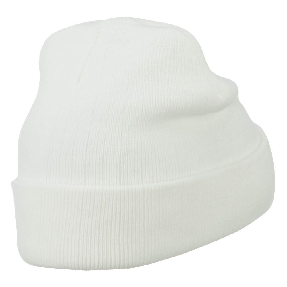 Happy Smile Face Embroidered Knit Beanie Hat - Warm Winter Cute Unisex Beanie for Men & Women - Perfect for Outdoor Activities, Skiing, Snowboarding, and Casual Winter Fashion