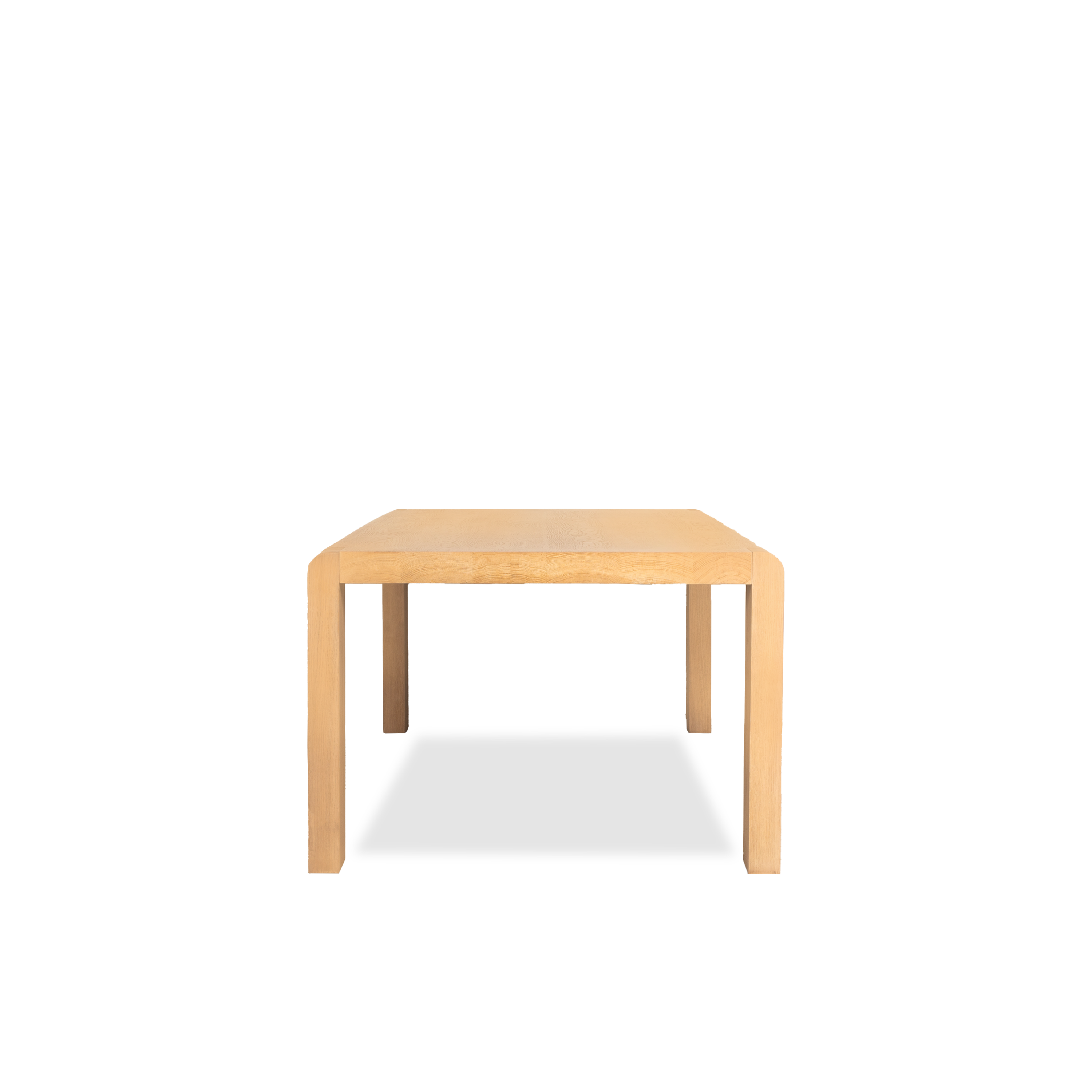 Modern Rectangular Dining Table - Solid Wood Kitchen Table for 6-8 People - Perfect for Family Gatherings & Dinner Parties