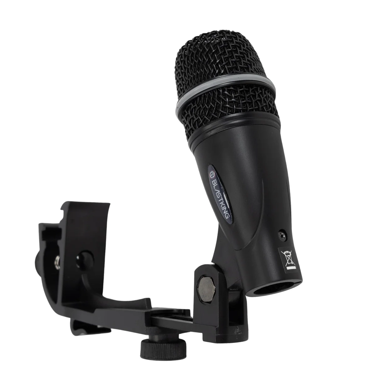 Blastking MHDK7 7-Piece Drum Microphone Set - Professional Drum Mic Kit for Live Performances & Studio Recording - Perfect for Drummers, Bands, and Music Producers