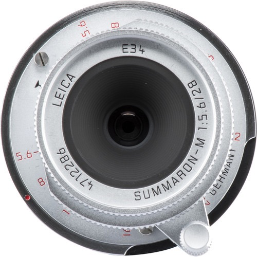 Leica Summaron M 28mm f/5.6 Lens for Street & Travel Photography - Compact Prime Lens for Leica M Mount Cameras