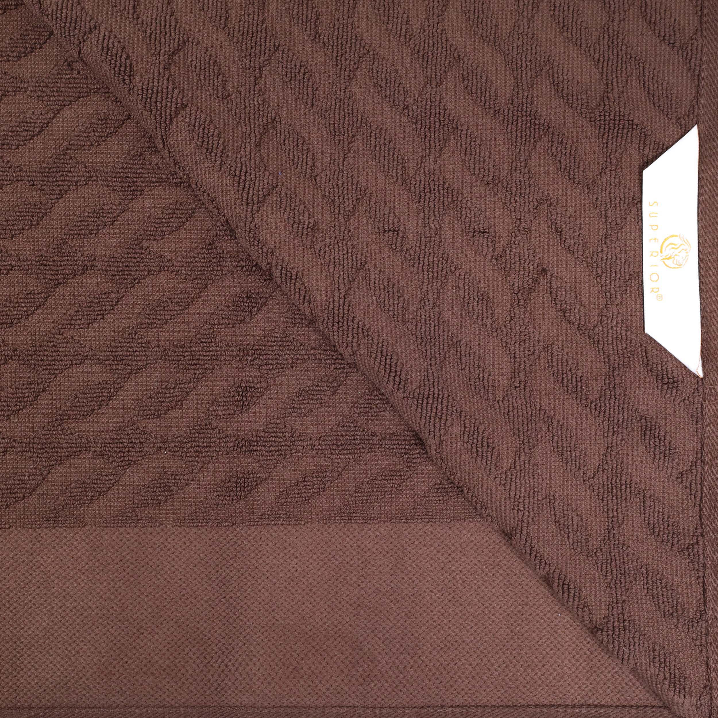 Premium 8-Piece Turkish Cotton Jacquard Herringbone & Solid Bath Towel Set - Ultra Soft & Absorbent for Spa, Bathroom & Luxury Home Use