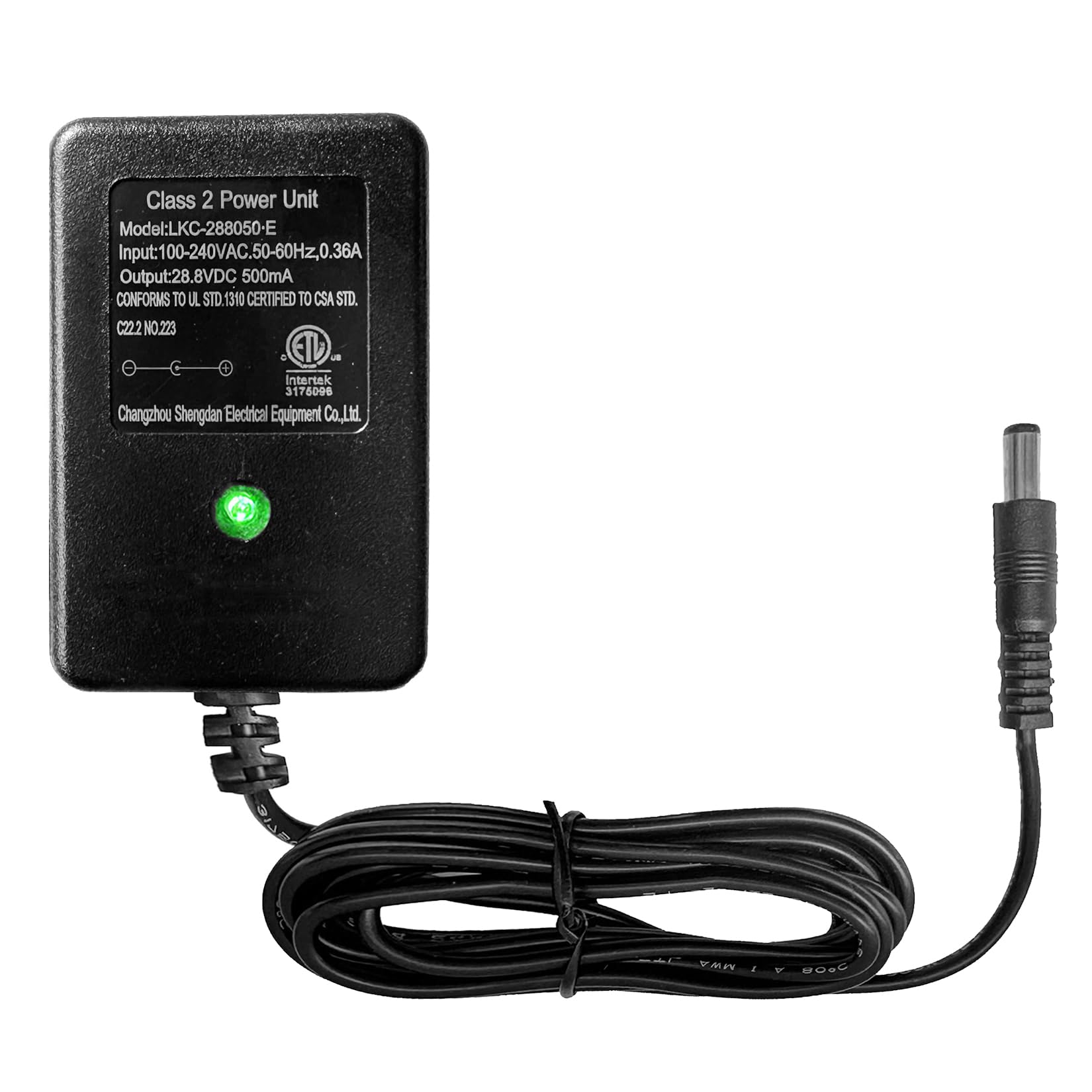 24V 28.8V 0.5A Universal Battery Charger for Kids Electric Ride-On Toys & Vehicles - Replacement Power Adapter for Children's Electric Cars, Scooters, and Motorcycles - Perfect for Home, Backyard, and Outdoor Play