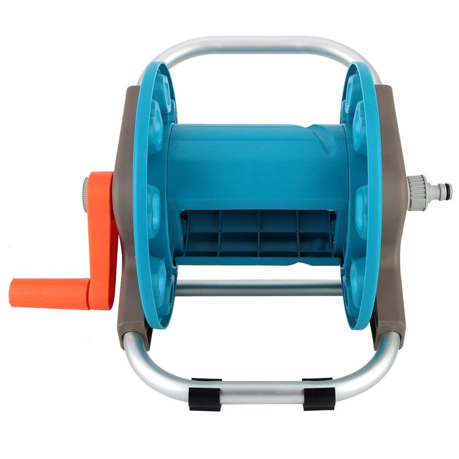 Oubit Garden Trolley G1/2 Water Pipe - Heavy Duty Garden Watering Cart with Hose Reel & Storage Rack - Perfect for Lawn, Yard, and Greenhouse Irrigation