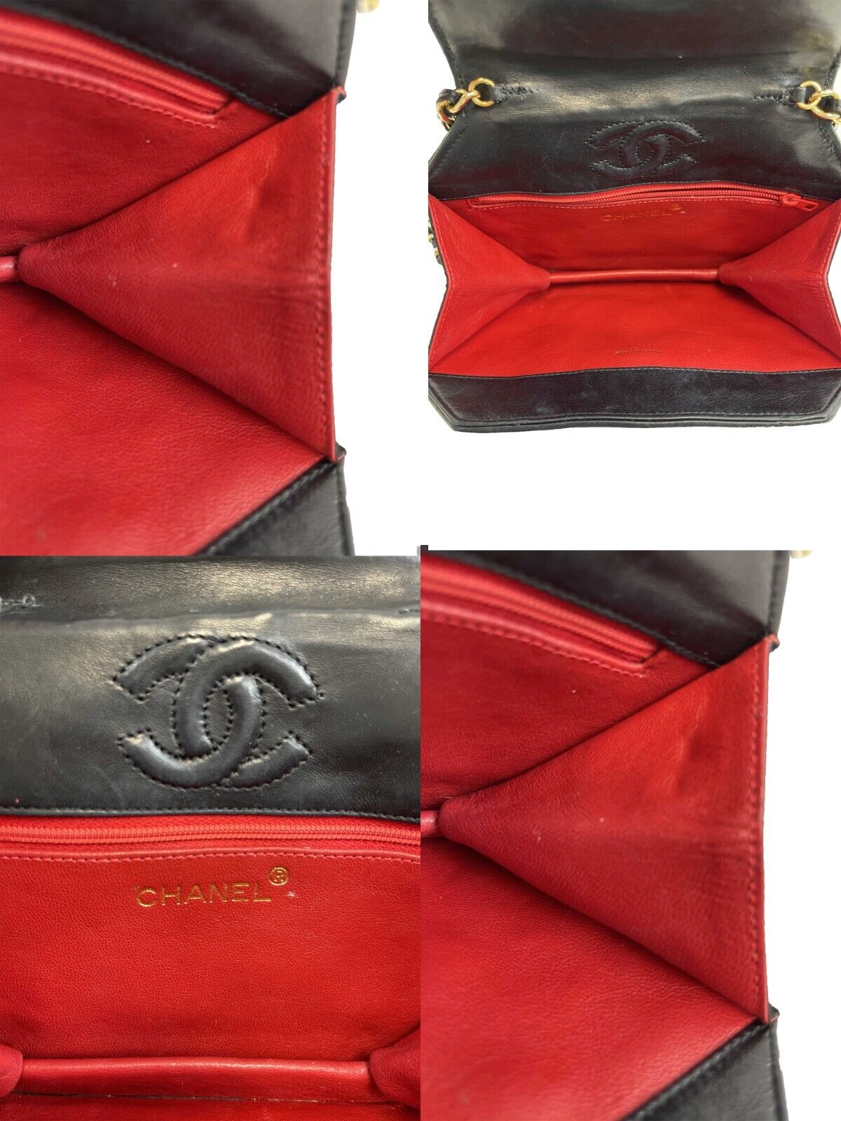 Vintage Chanel 90s Black Quilted Octagon CC Shoulder Bag - Luxury Designer Handbag for Women | Perfect for Evening Parties, Date Nights & Special Occasions