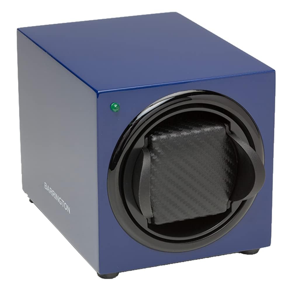 Premium Single Watch Winder for Automatic Watches - Ultra Quiet Japanese Motor | Luxury Watch Storage for Rolex, Omega & More | Adjustable 650-1950 TPD | AC/Battery Powered | Perfect for Travel, Display & Watch Maintenance