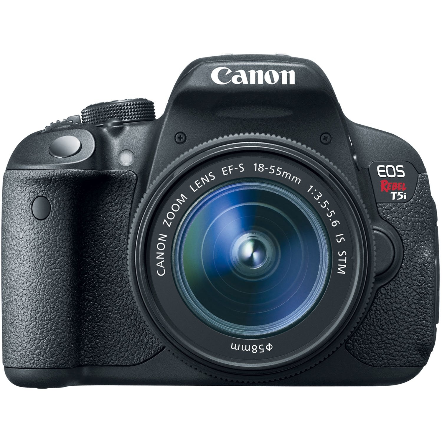 Canon EOS Rebel T5i DSLR Camera with 18-55mm Lens Kit - Professional Photography for Beginners, Travel & Family Portraits