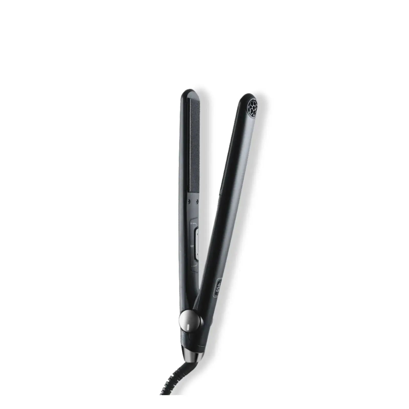 TYMO Sway Noir Hair Straightener Brush - Professional Ionic Ceramic Flat Iron for Smooth & Shiny Hair - Perfect for Home & Salon Styling