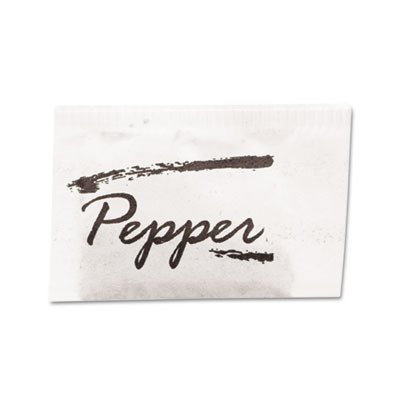 Diamond Crystal Brands Inc MKL 14462 Coarse Flat Pack Bulk Pepper - 3000/Case | Perfect for Restaurants, Catering & Food Service Businesses