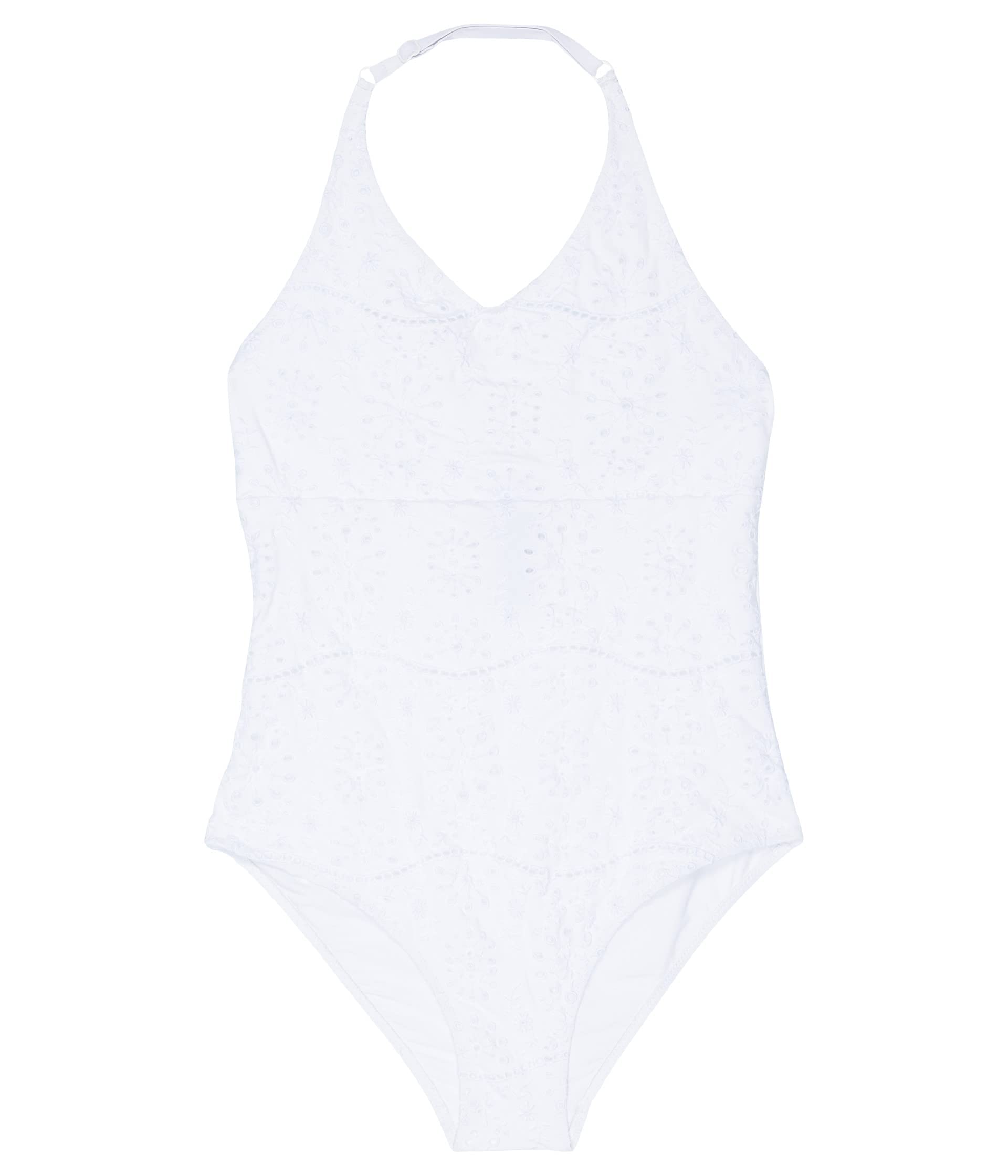 Vilebrequin Girls' Broderie Anglaise Gelly Swimsuit - Toddler, Little Kids & Big Kids Sizes - Perfect for Beach, Pool & Summer Vacations