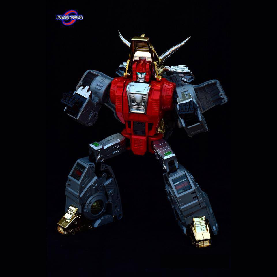 Fans Toys FT-04 Scoria Iron Dibots Action Figure with Grimlock Feet Upgrade | Transformers Collectible Robot Toy for Fans & Display | Perfect for Collectors, Gifts, and Home Decor