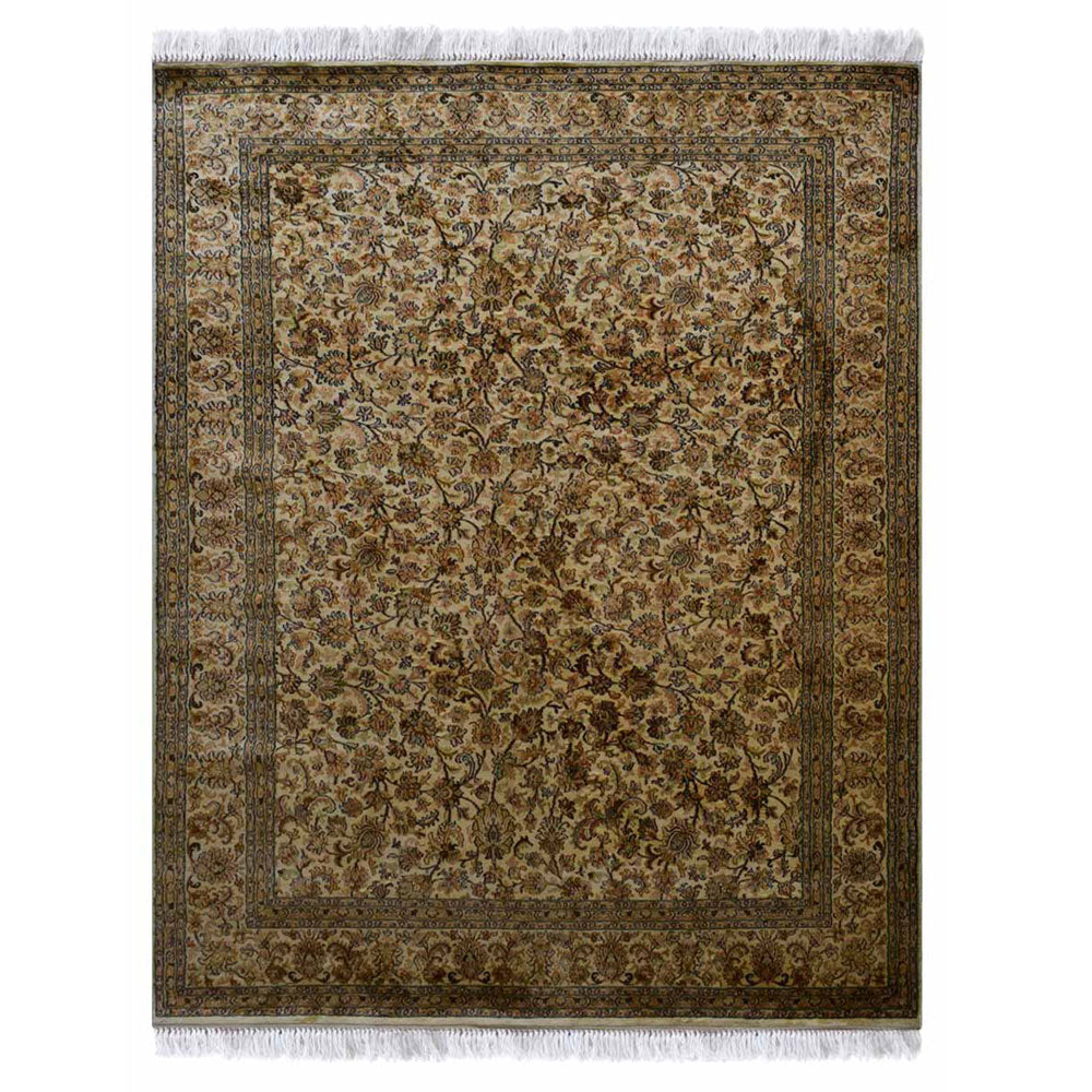 Handmade RubyMystique Persian Area Rug - Premium Hand-Knotted Wool Carpet for Living Room, Bedroom & Dining Room Decor