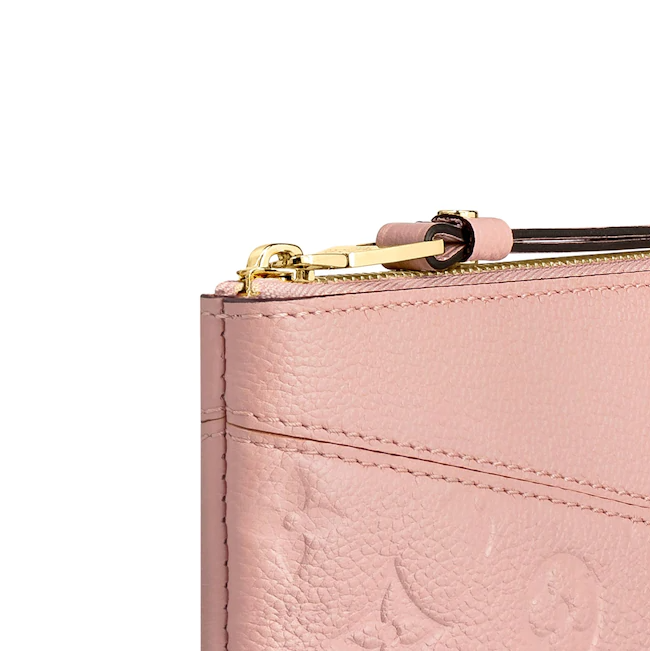 LV Monogram Empreinte Rose Poudre Daily Pouch - Stylish Crossbody Bag for Women, Perfect for Everyday Use, Travel & Date Nights