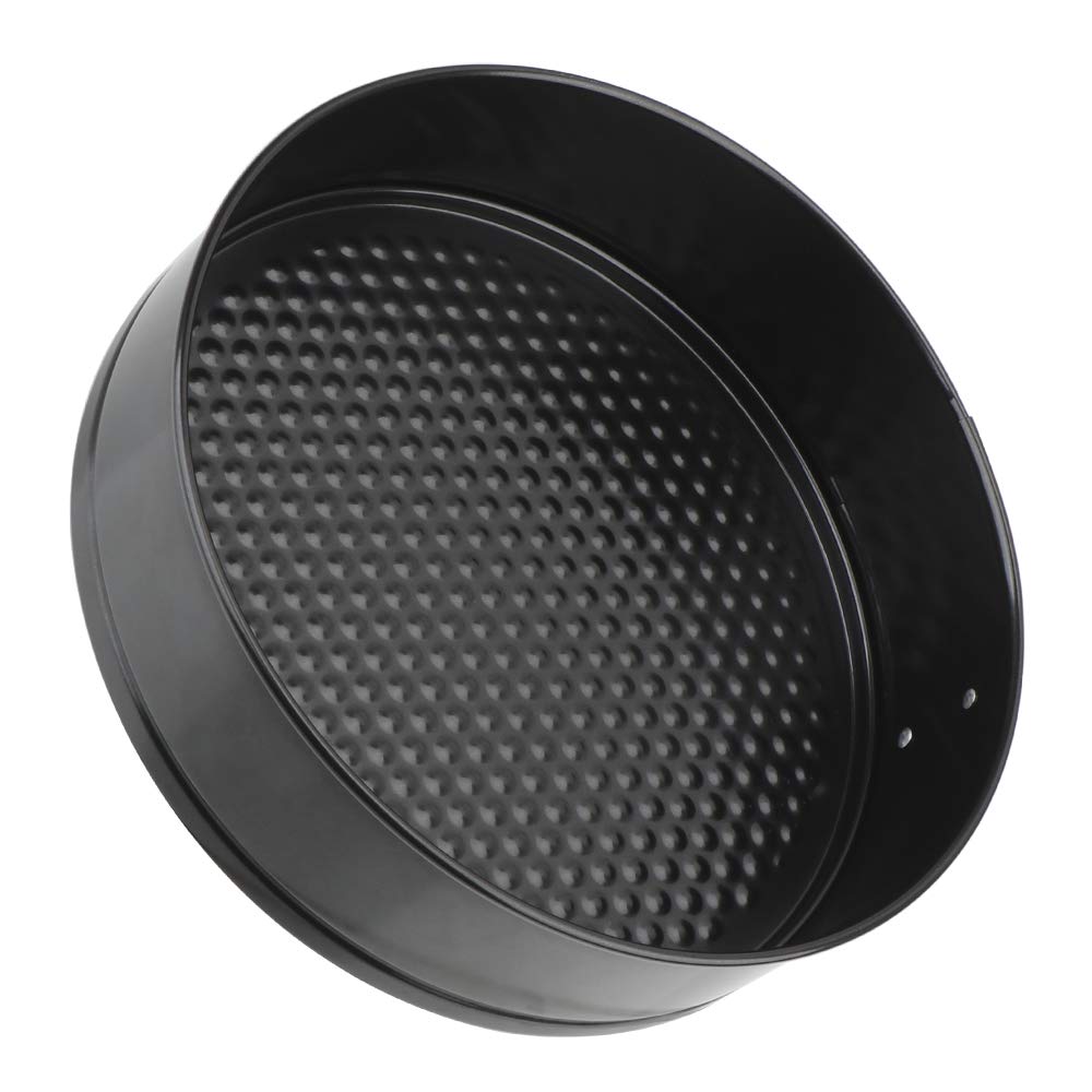 NOPNOG 18cm Carbon Steel Round Cake Pan with Non-Stick Coating & Removable Springform Bottom - Perfect for Baking Cheesecakes, Tarts, and Layer Cakes at Home