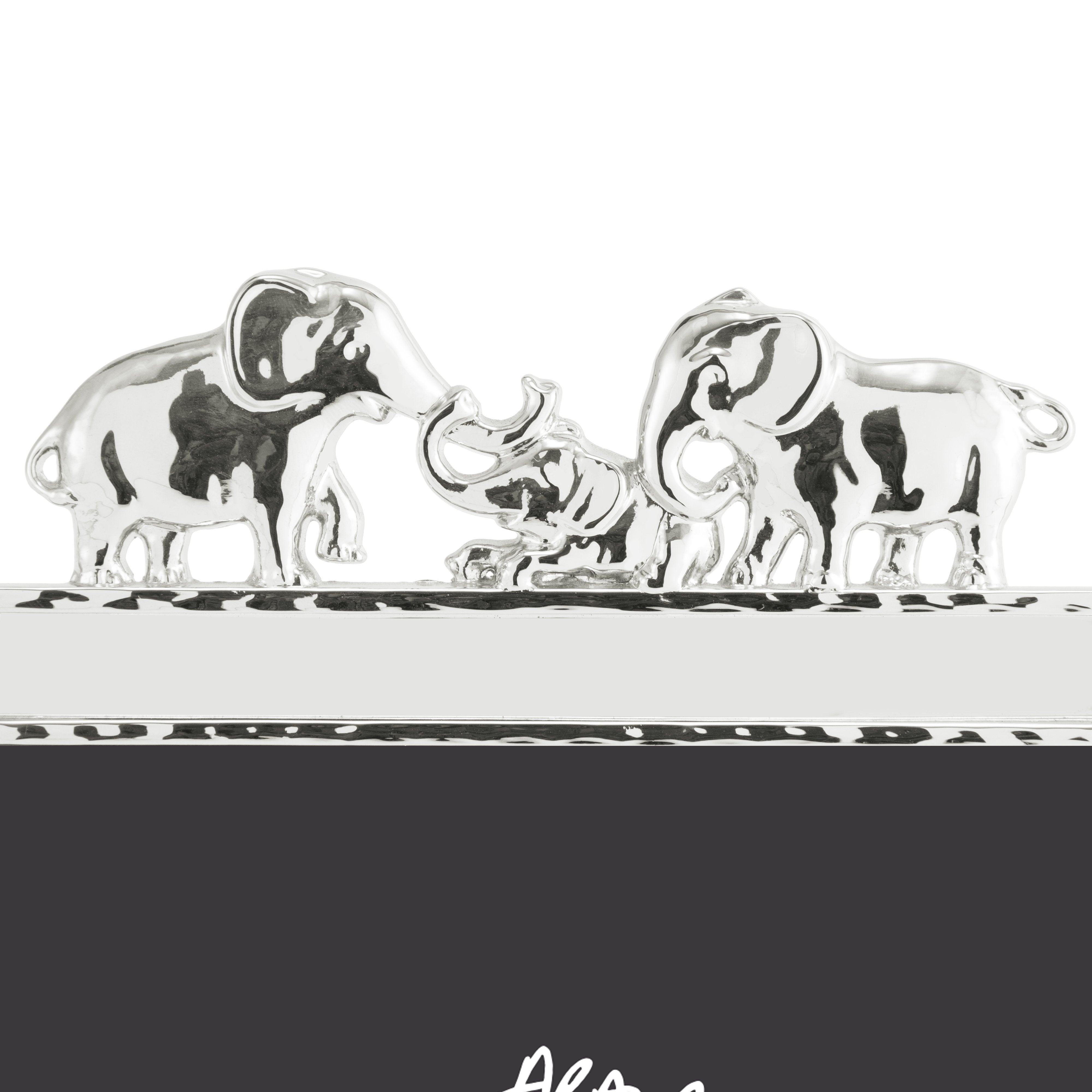 4x6 Elephant Photo Frame - Elegant Home Decor for Pictures, Wall Art, and Gift Ideas | Perfect for Living Room, Bedroom, and Office Display