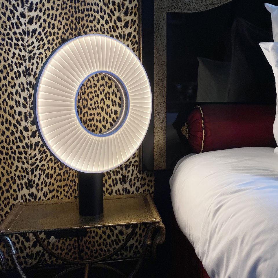 Vespera Modern Table Lamp - Stylish Bedside & Living Room Lighting for Home Decor | Perfect for Reading, Relaxing & Nightstand Use