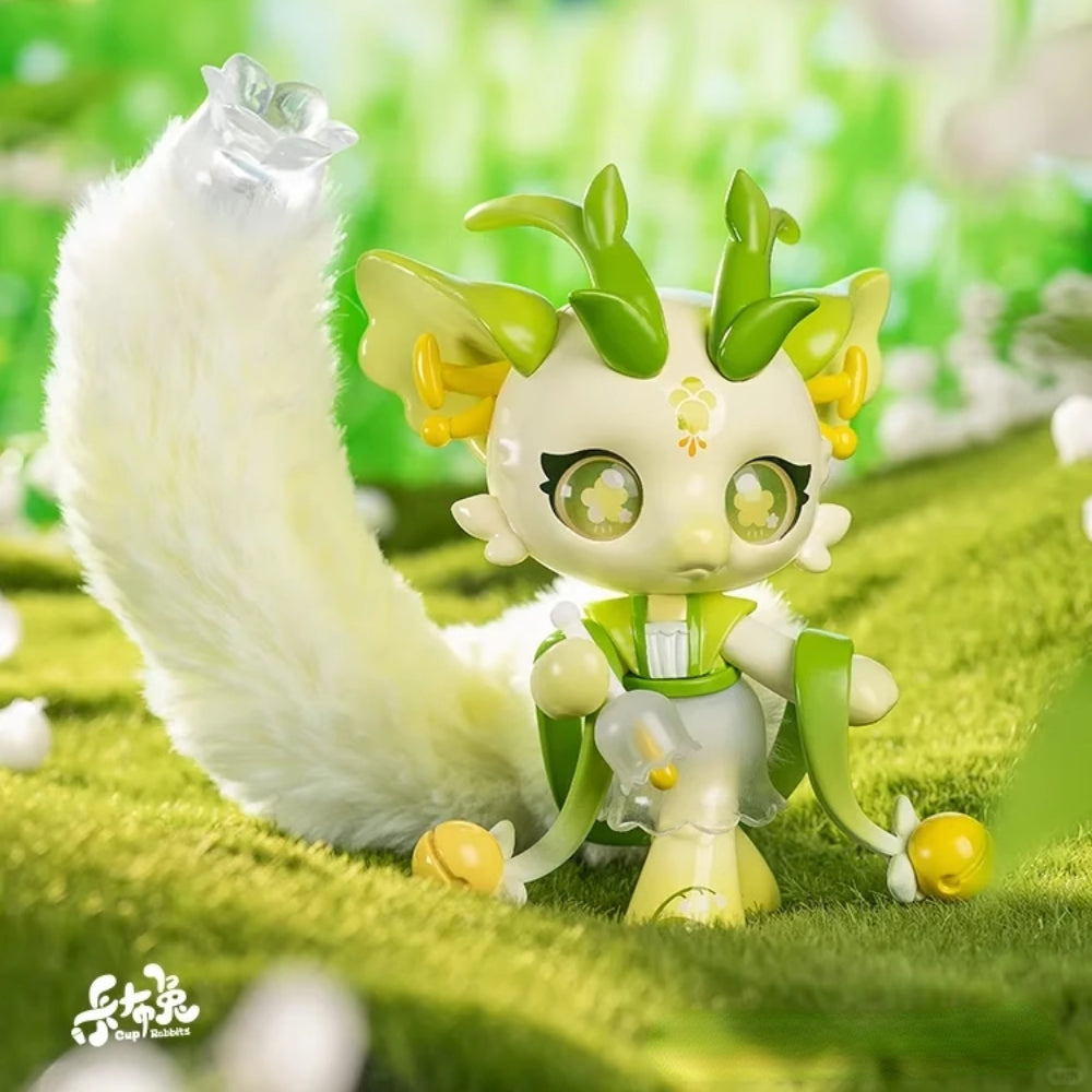 Cute Rabbit Flowers & Dragons Series Blind Box Collectible Figures - Perfect for Home Decor, Office Display, and Gift Giving