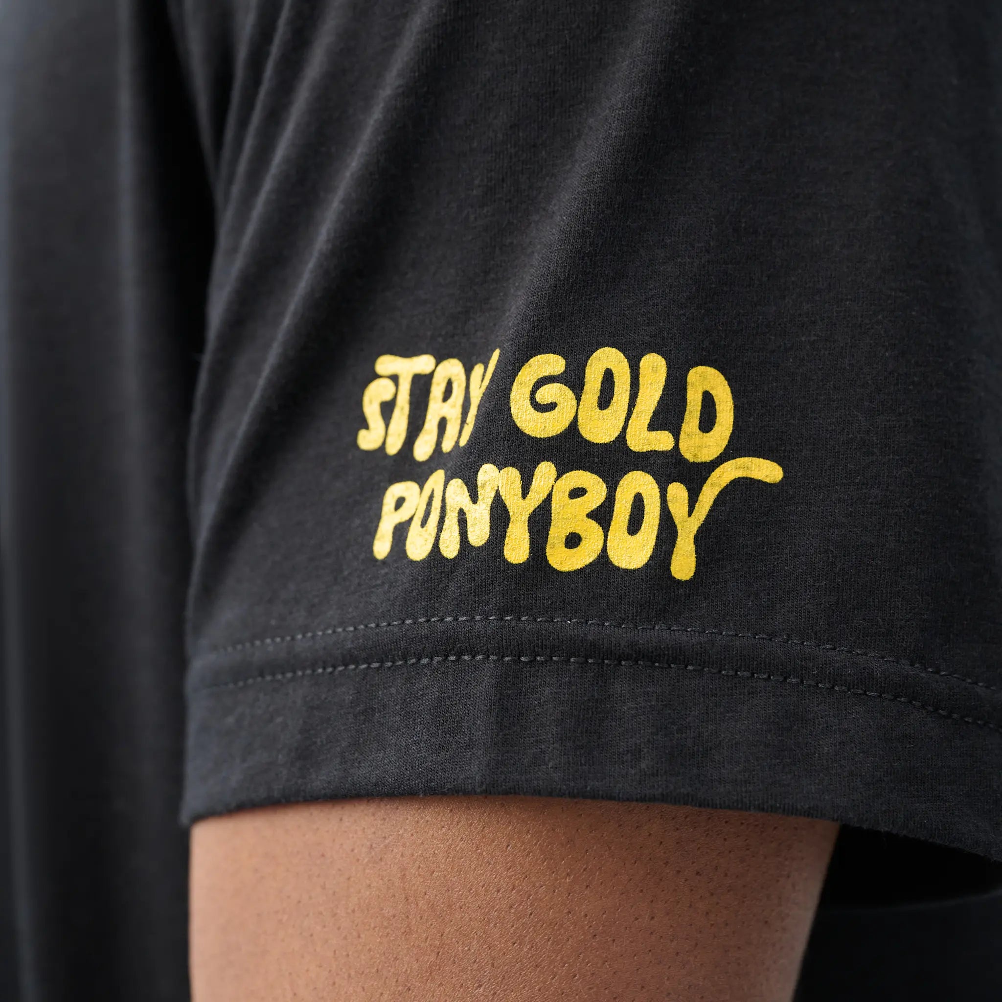 Black & Yellow Graphic T-Shirt for Men & Women | Trendy Cotton Tee for Casual Wear, Street Style & Everyday Outfits