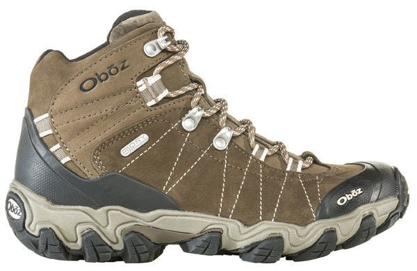 Oboz Bridger Mid BDry Wide Waterproof Hiking Boots for Women - Lightweight & Durable for Outdoor Adventures, Trail Walking & Backpacking