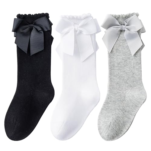 Black+white+grey, 3 Pairs