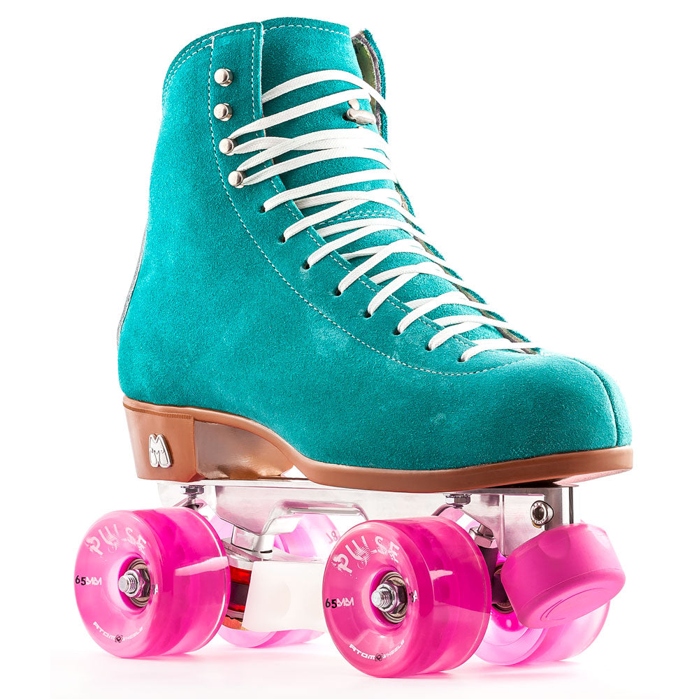Moxi Jack/Falcon/Disco Roller Skate Package - Premium Quad Skates for Women & Men - Perfect for Indoor & Outdoor Skating, Rink, Park, and Street Roller Derby