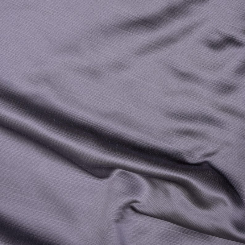 Ash Purple Heavy Satin Fabric by the Yard - Premium Dressmaking & Upholstery Material for Formal Wear, Curtains & Home Decor
