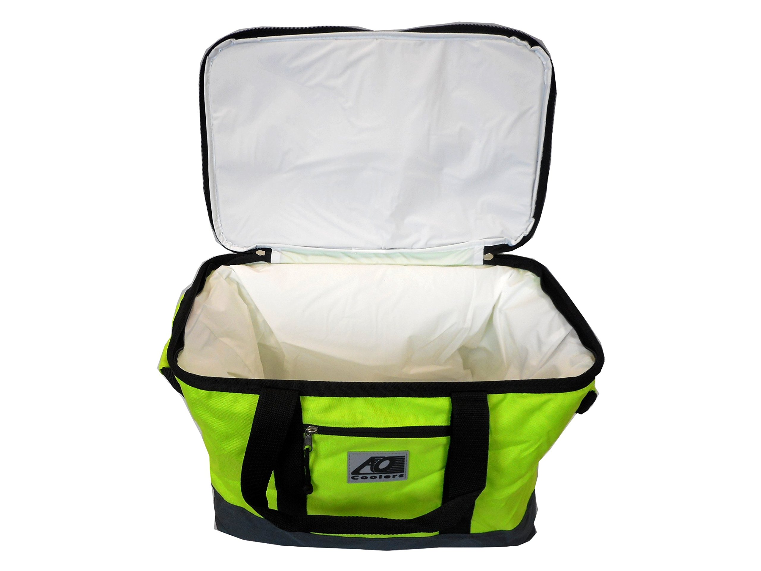 AO Coolers Collapsible Insulated Tote Basket - Portable Picnic Cooler Bag for Beach, Camping, Grocery Shopping & Outdoor Activities