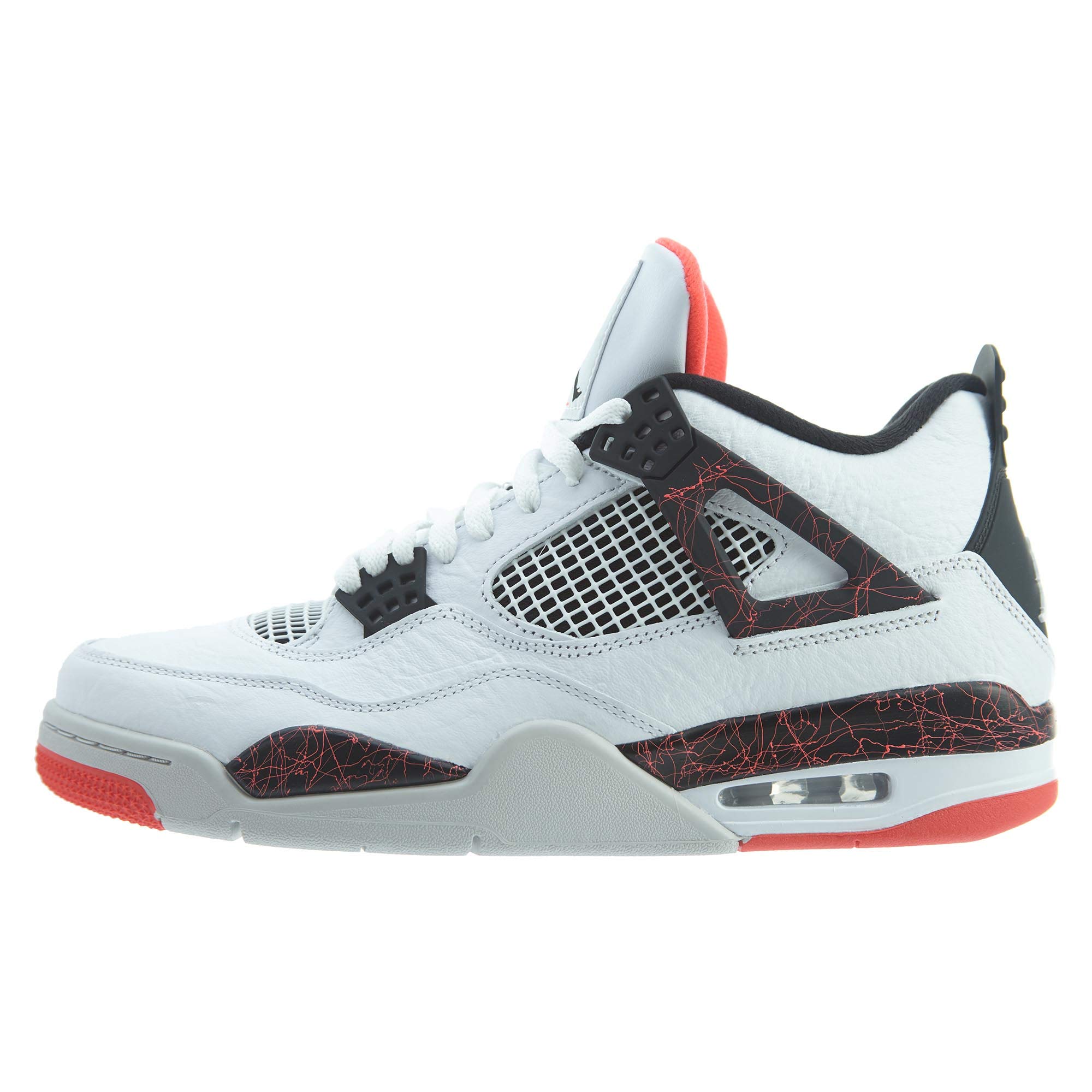Air Jordan 4 Retro Men's Basketball Shoes - White/Cement Grey (308497-106) | Classic Sneakers for Streetwear & Sports