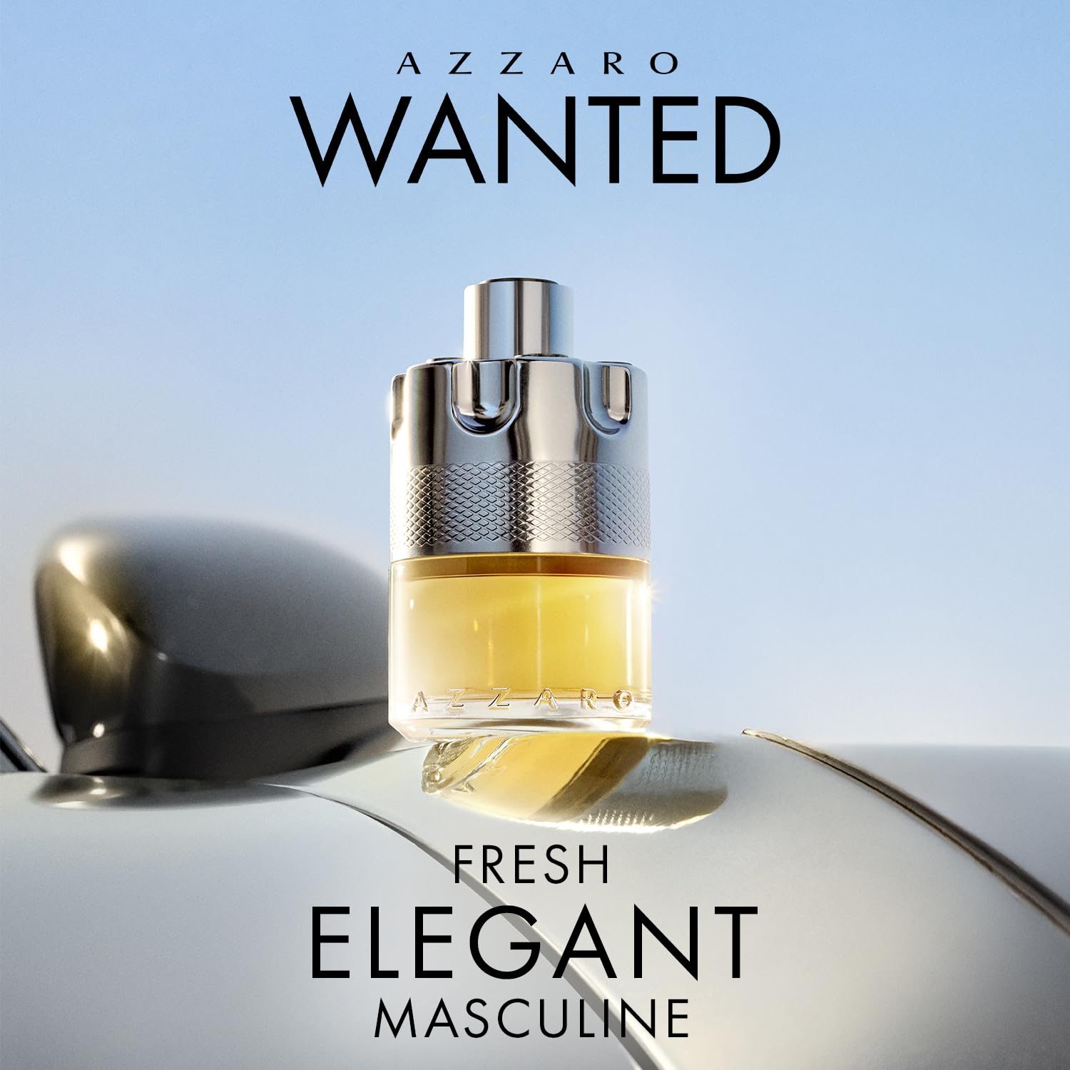 Azzaro Wanted Eau de Toilette for Men - Woody Citrus Spicy Cologne with Cardamom, Lemon & Vetiver Notes - Fresh Long-Lasting Fragrance - Perfect for Daily Wear, Date Night & Special Occasions - Luxury Men's Perfume