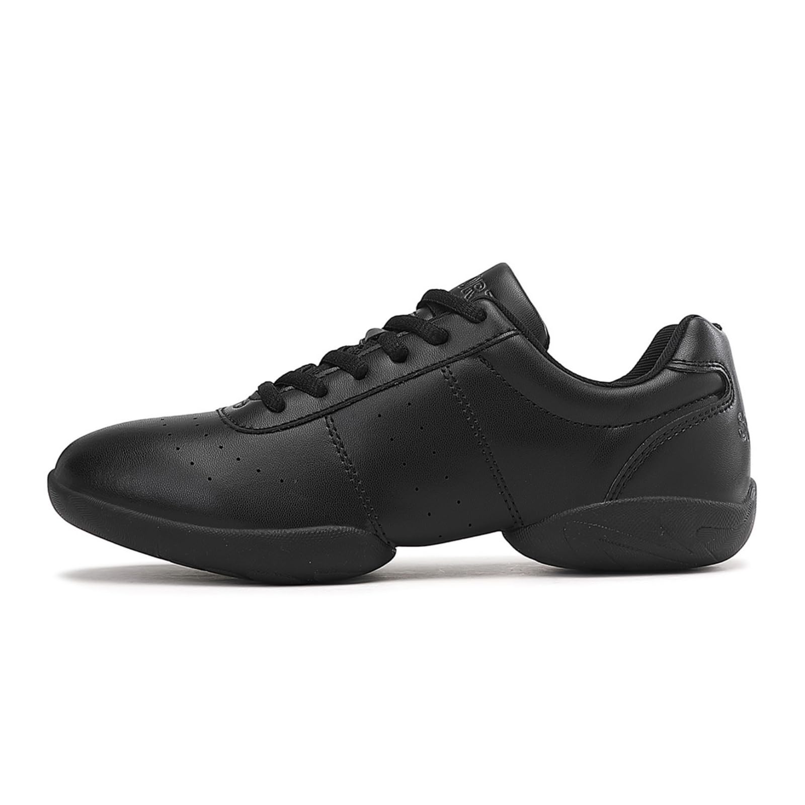White Cheerleading Shoes for Girls & Women – Dance Training Sneakers with Split Sole for Tumbling, Aerobics, Gymnastics & Fitness – Perfect for Cheer Practice, Dance Classes & Gym Workouts