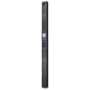 APC by Schneider Electric Metered Rack PDU AP8858 - 20 Outlets (18x C13, 2x C19) - 200V/208V/230V - 0U Rack Mountable Power Distribution Unit - Ideal for Data Centers & Server Rooms