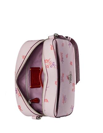 Coach Floral Bow Print Camera Bag Crossbody Purse for Women - Stylish & Compact Shoulder Bag for Everyday Use, Travel & Date Night
