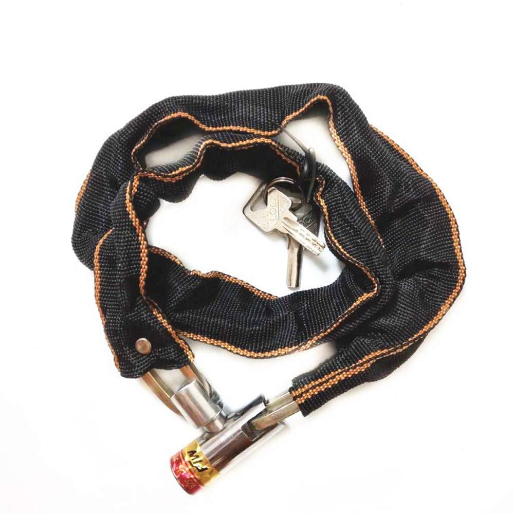 Heavy Duty 1PC Motorcycle Pad Lock Chain - Secure Bicycle, Scooter & Motorbike Accessories | Ideal for Outdoor Parking, Commuting & Travel Safety (JKRED-265)