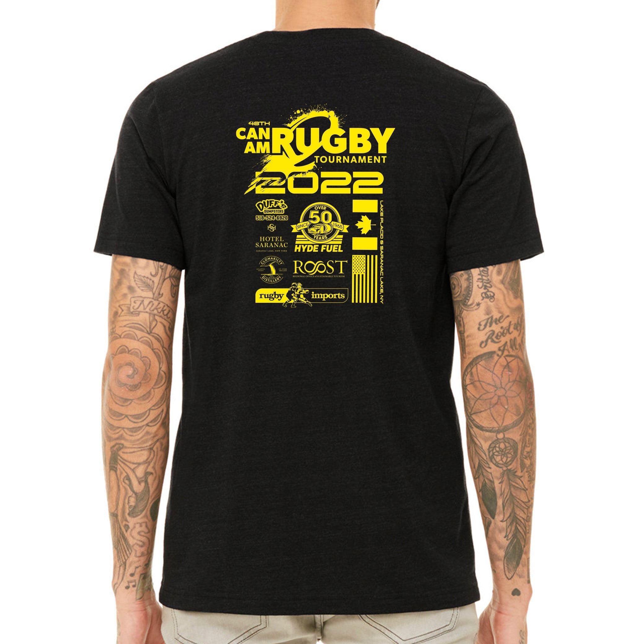 2022 Can Am Tournament T-Shirt - Men's Comfortable Cotton Tee for Sports, Casual Wear & Outdoor Activities