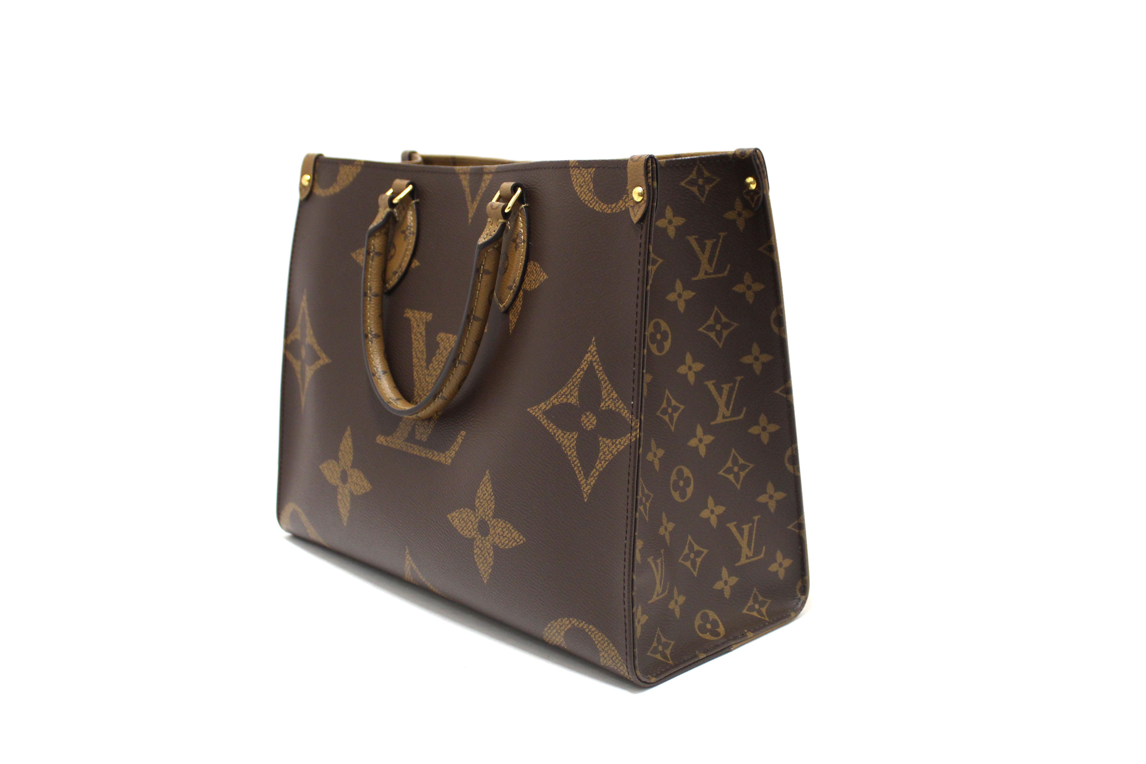 Authentic Louis Vuitton Monogram OnTheGo MM Tote Bag - Luxury Designer Handbag for Women, Perfect for Work, Travel & Everyday Use