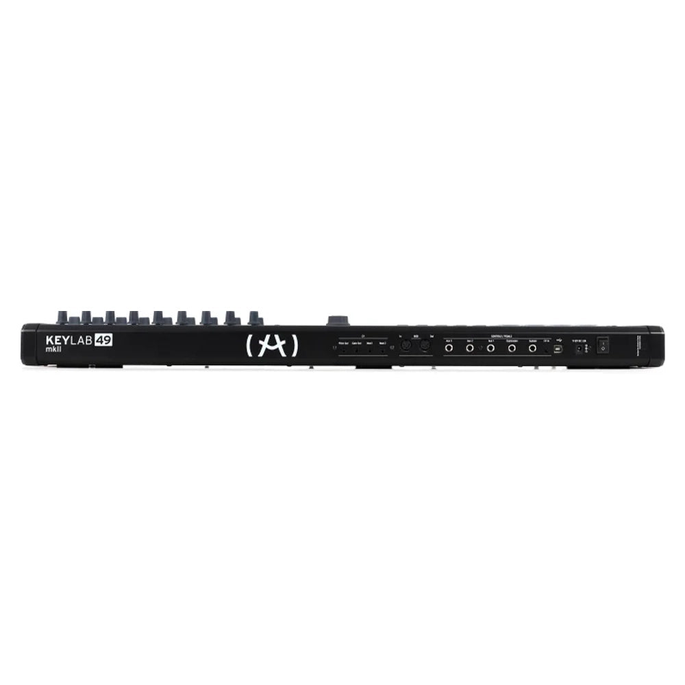 Arturia KeyLab MKII 49-Key MIDI Keyboard Controller with DAW Software | Professional Music Production for Studio & Live Performance (Black)