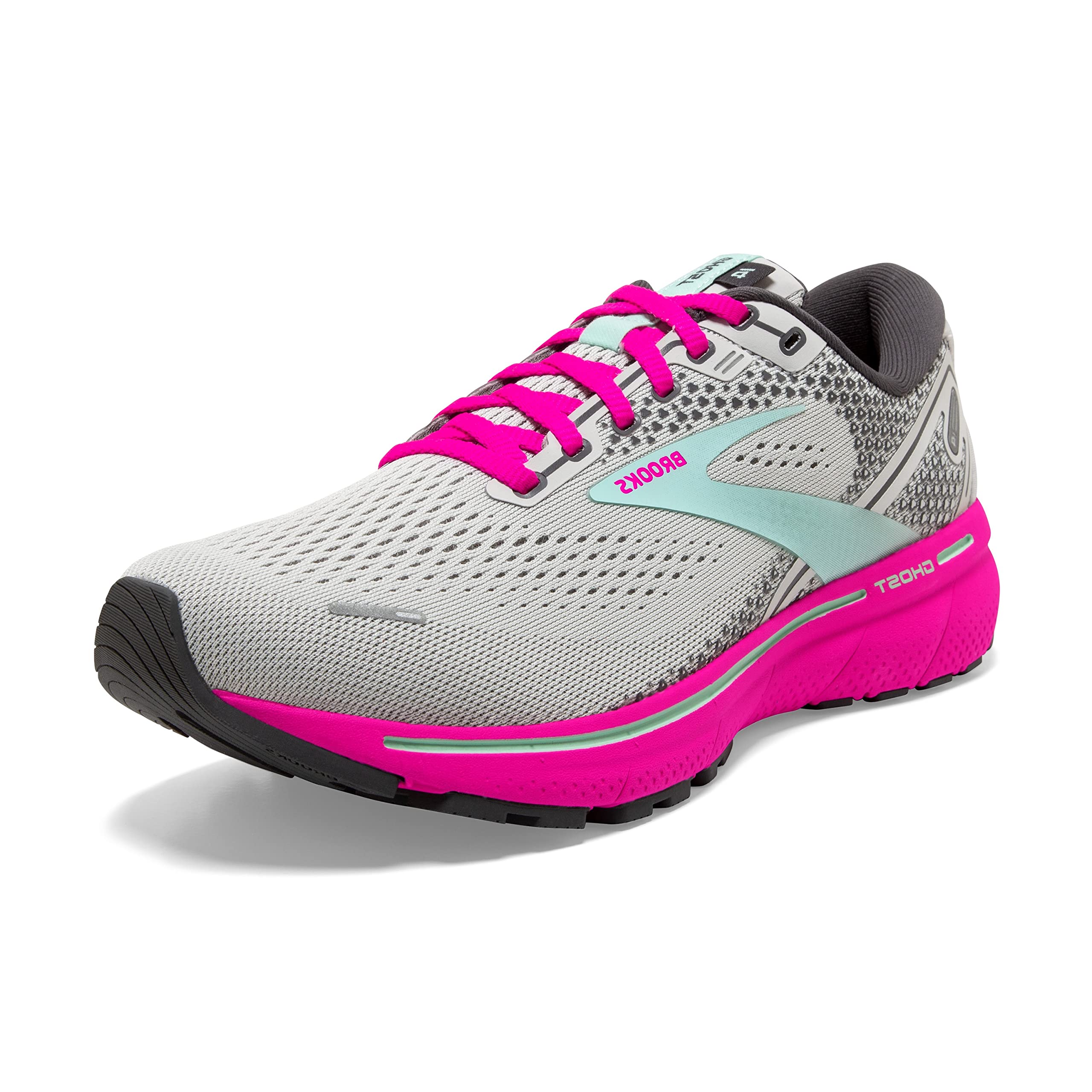 Brooks Women's Ghost 14 Neutral Running Shoes - Lightweight Cushioned Sneakers for Road Running, Jogging & Gym Workouts - Perfect for Marathon Training & Everyday Comfort