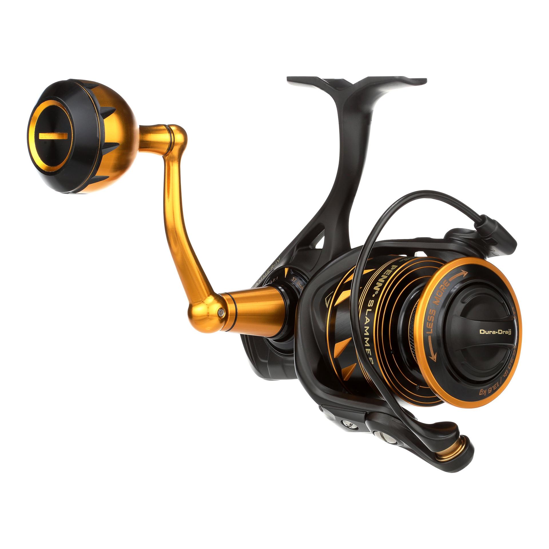 Slammer® IV Spinning Reel - High Performance Saltwater Fishing Reel with Smooth Drag System | Perfect for Offshore, Surf, and Pier Fishing