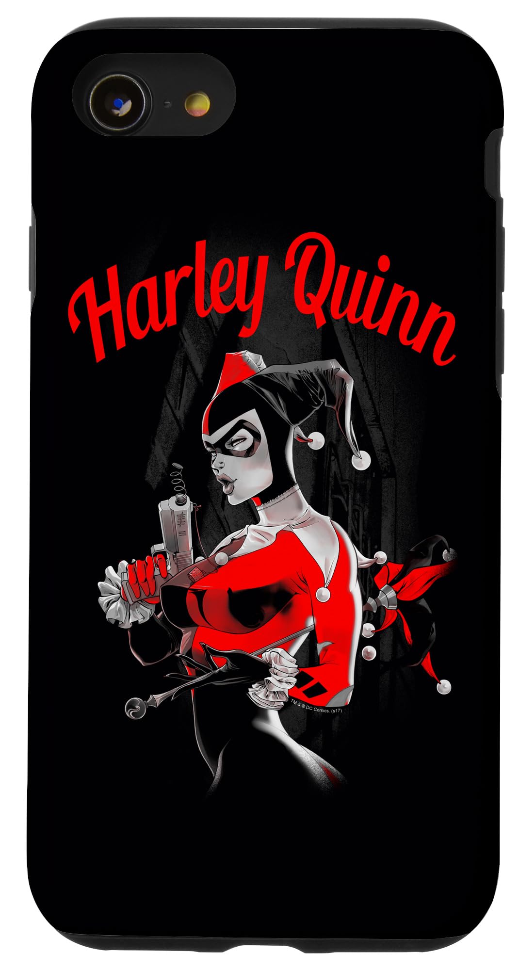 iPhone SE (2020) / 7 / 8 Harley Quinn Spring Gun Case - Shockproof Protective Cover for Daily Use, Work & Travel