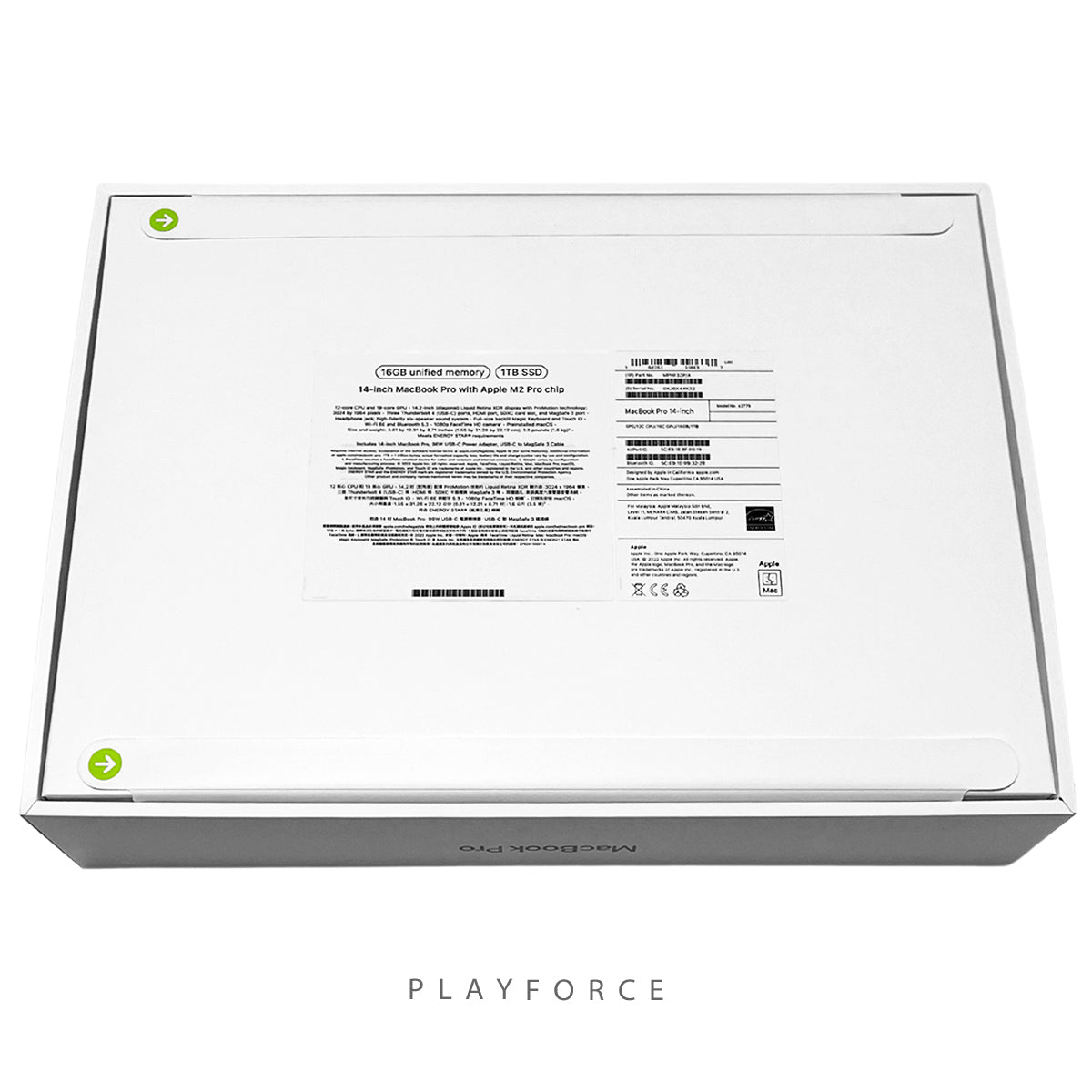 Apple MacBook Pro 14-inch 2023 Laptop - M2 Pro Chip, 12-Core CPU, 19-Core GPU, 16GB RAM, 1TB SSD, Space Gray (Latest Model) - Perfect for Graphic Design, Video Editing & Professional Work