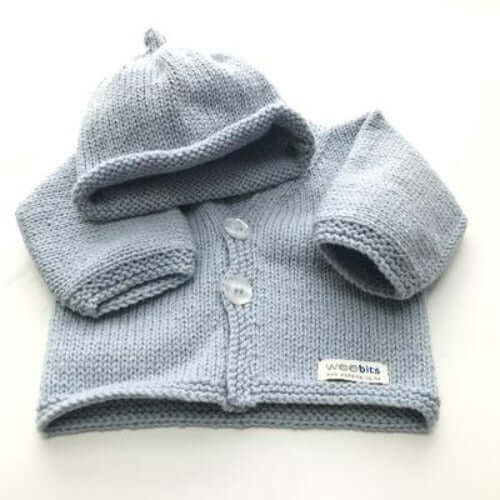 Adorable Baby Cardigan and Beanie Set - Soft Knit Newborn Winter Outfit for Boys & Girls | Perfect for Photoshoots, Holidays & Outdoor Adventures