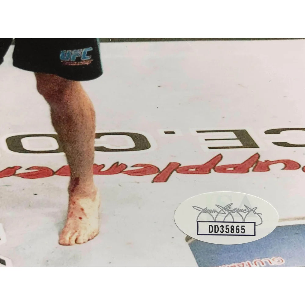 Forrest Griffin & Stephan Bonnar Dual Signed 8x10 Photo - UFC Autograph with JSA COA - Perfect for MMA Collectors and UFC Memorabilia Displays