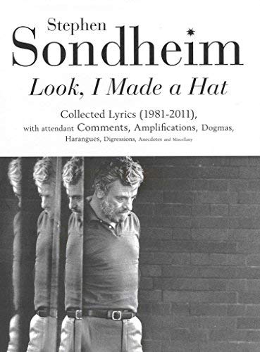 Stephen Sondheim Lyrics Collection - Hardcover Hat Box Edition | Perfect for Broadway Fans & Theater Enthusiasts | Great Gift for Musical Lovers